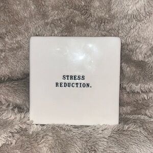 Rae Dunn Ceramic Block with Text